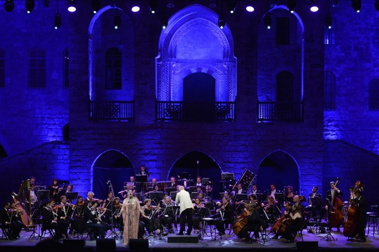 Anna Netrebko at Beiteddine Festival